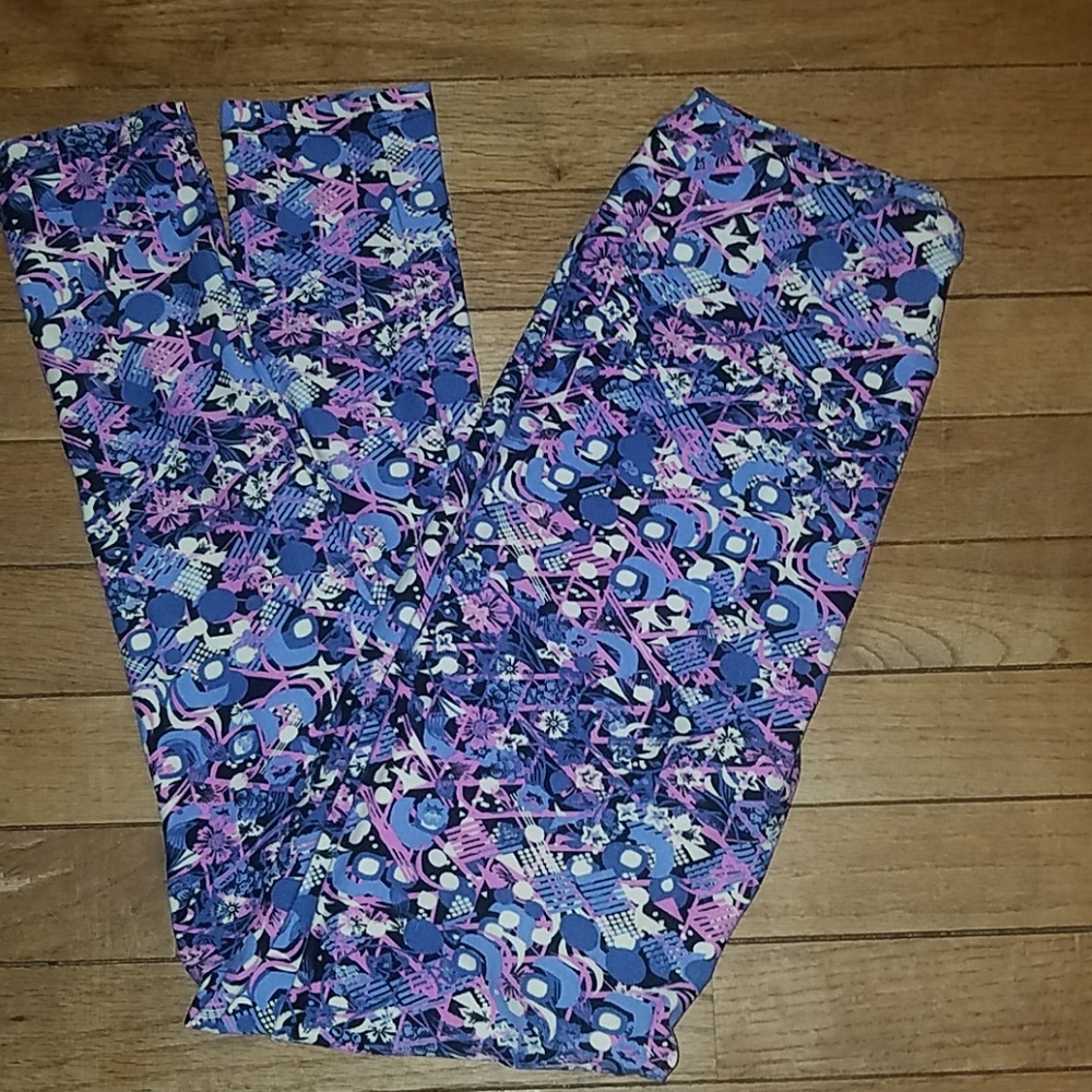 LuLaRoe women's leggings OS EUC